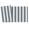 RV Patio Rug 9x18 Gray White Outdoor Carpet with Carry Bag
