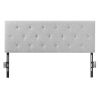 Headboard, Full Size Headboard with Adjustable Height, Comfortable Diamond Tufted for Full Size Bed, W 56.3 x H(35.6-47.4)inches, Ideal for Bedroom