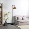 2-in-1 Portable Lantern & Floor Lamp for Indoors & Outdoors