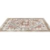 Area Rug, 9 x 12 ft Large Washable Rug, Non-Slip and Tear-Resistant Soft Carpet, Pet & Child Friendly Vintage Area Rugs, Indoor Mat for Bedroom