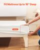VEVOR 4-Piece Bed Sheet Set - Queen Size, 100% Bamboo Fiber Bedding Set, Cooling, Breathable & Shrink-Resistant Luxury Bed Sheet with Deep Pocket
