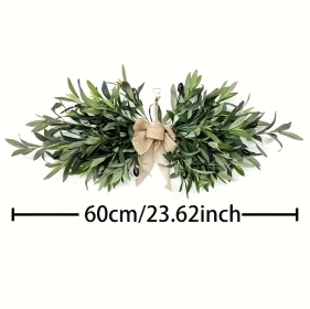 2 Biomimetic Olive Leaves With Fruits (Option: 2Pcs)