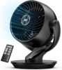 Oscillating Fan for Bedroom, 13 Inch Quiet Table Fans for Home Whole Room, 75ft Powerful Airflow, Desk Air Circulator Fan with Remote