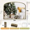 Vintage Baroque Arched Mirror