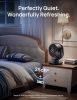 Oscillating Fan for Bedroom, 13 Inch Quiet Table Fans for Home Whole Room, 75ft Powerful Airflow, Desk Air Circulator Fan with Remote