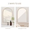 Vintage Baroque Arched Mirror