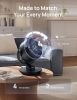 Oscillating Fan for Bedroom, 13 Inch Quiet Table Fans for Home Whole Room, 75ft Powerful Airflow, Desk Air Circulator Fan with Remote